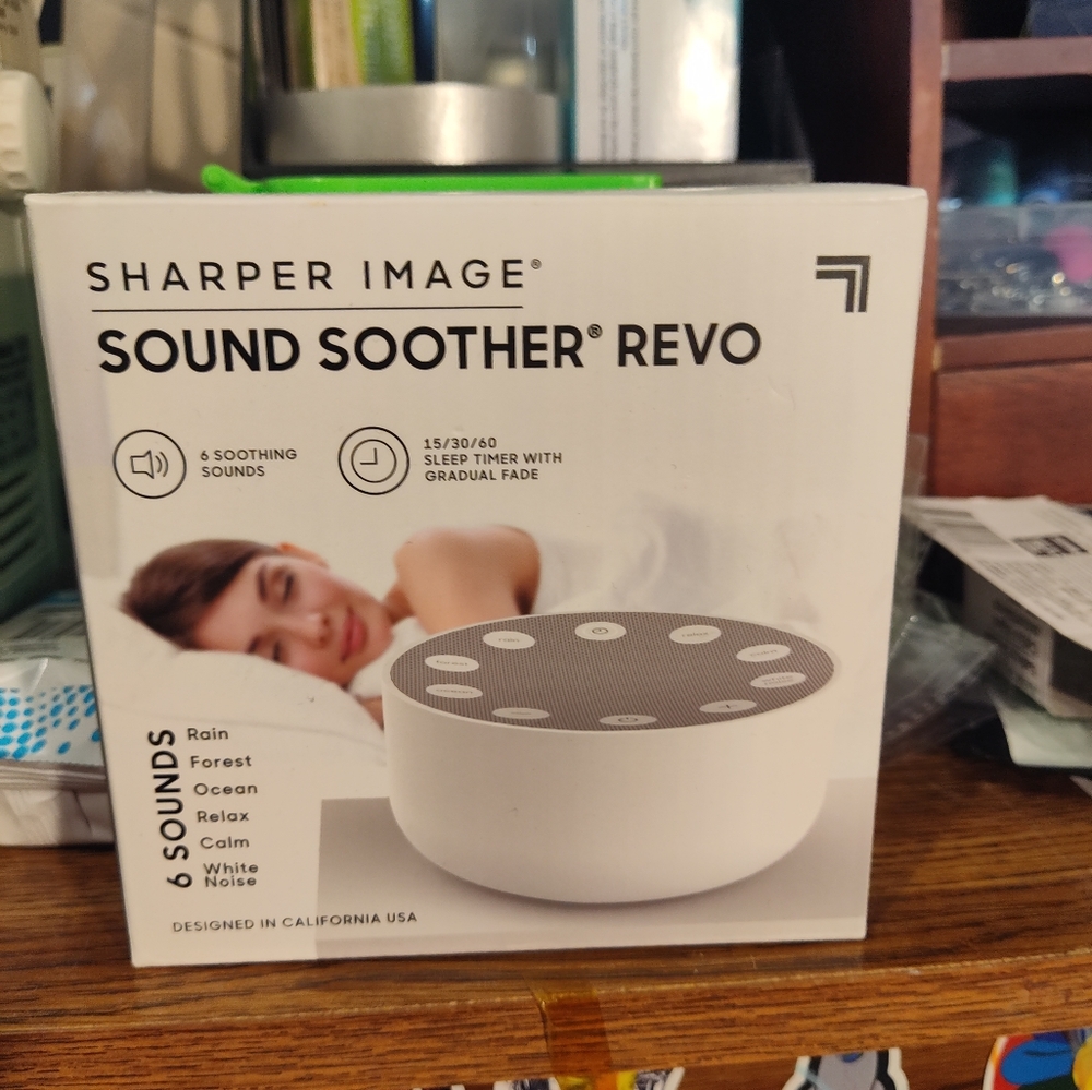 Sharper Image Sound Soother New in Box